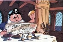 Captain Pugwash - The Captains breakfast, Tom in attendance
